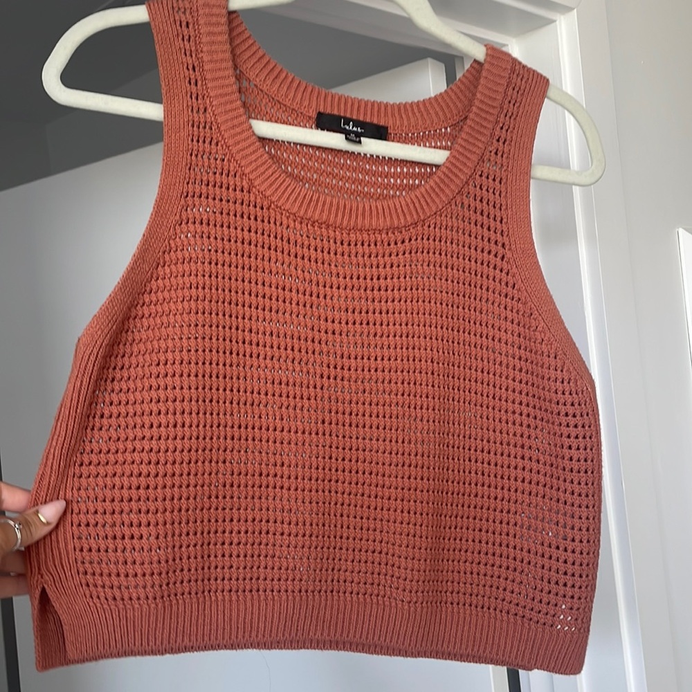 Lulus knitted tank top